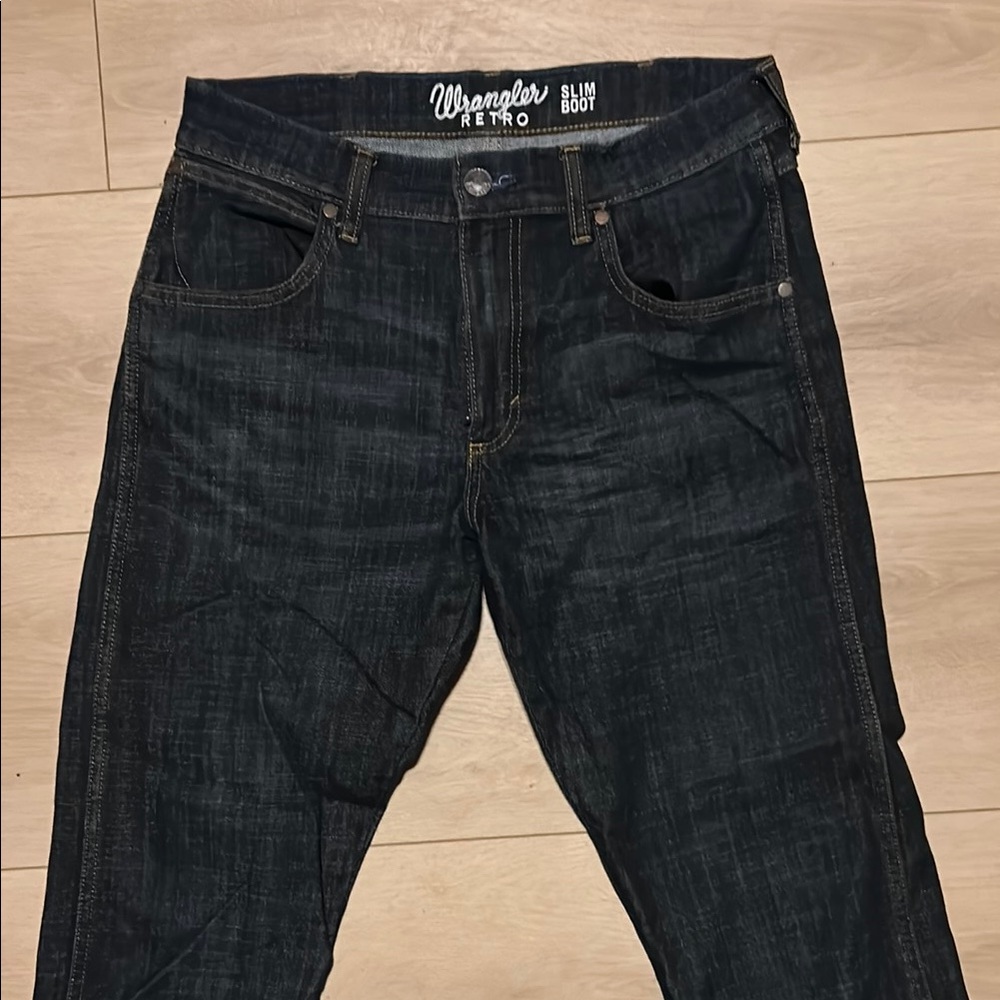 Wrangler Bootcut Retro Slim Jeans